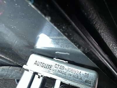 1968 Lincoln continental sedan seat belt switch
