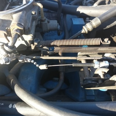 4:  Throttle Cable/Bead Chain Connection